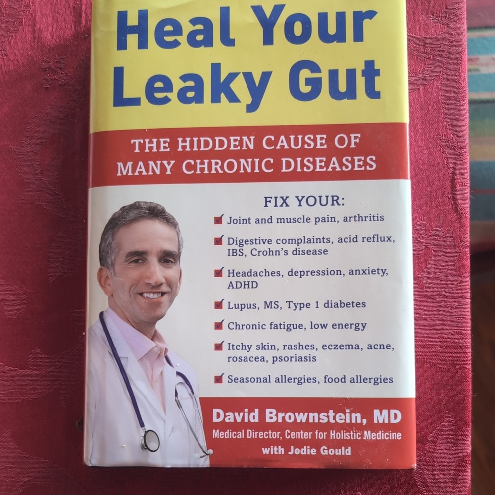 Heal Your Leaky Gut David Brownstein MD Hardcover 9781630060800 2017
